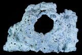 Light-Blue Shattuckite Specimen - Tantara Mine, Congo #111702-1